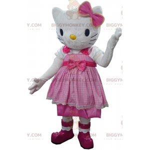 BIGGYMONKEY™ maskotkostume fra Hello Kitty, berømt japansk kat