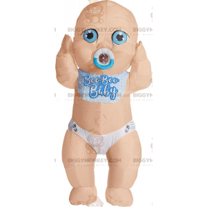 Costume de mascotte BIGGYMONKEY™ gonflable de bébé, costume