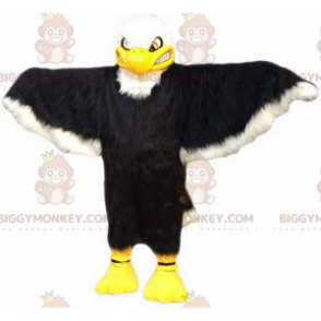 Kostým maskota zastrašujícího černobílého orla BIGGYMONKEY™, kostým orla - Pták maskot - BIGGYMONKEY_011330 - BiggyMonkey.com