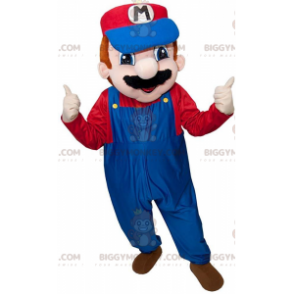 BIGGYMONKEY™ mascottekostuum van Mario, de beroemde