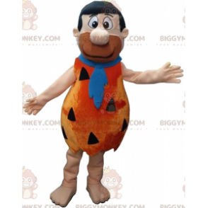 BIGGYMONKEY™ maskotdrakt av Fred Flintstone, kjent forhistorisk karakter - Maskotter kjente mennesker - BiggyMonkey.com