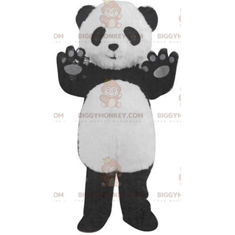 Kostým maskota velké černobílé pandy BIGGYMONKEY™, krásný Kostým maskota velké černobílé pandy BIGGYMONKEY™, krásný