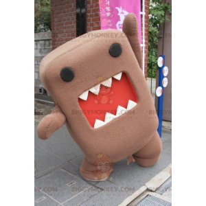 Famoso Domo Kun BIGGYMONKEY™ Traje de mascota TV japonesa
