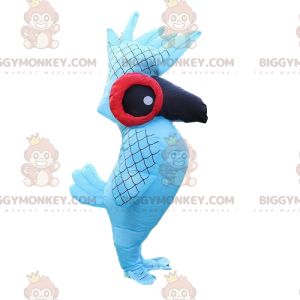 BIGGYMONKEY™ mascot costume inflatable and gigantic parrot
