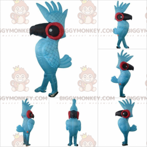 Kostým maskota BIGGYMONKEY™, nafukovací a gigantický papoušek, kostým ptáka - Džungle zvířata - BiggyMonkey.com