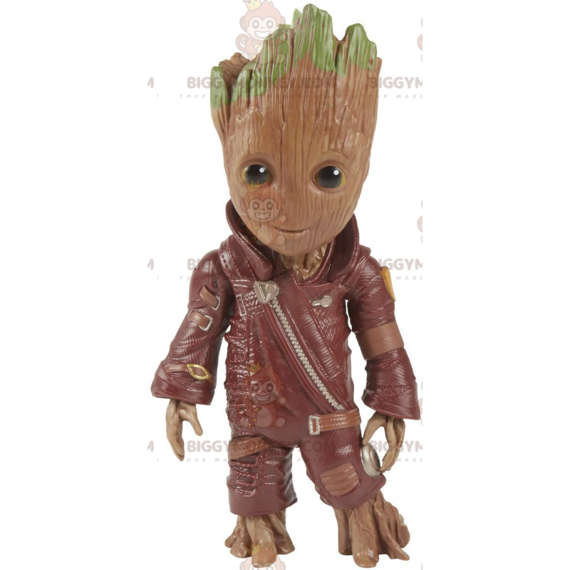 Costume de mascotte BIGGYMONKEY™ de Groot, personnage de Costume de mascotte BIGGYMONKEY™ de Groot, personnage de