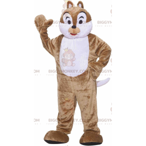 Tic or Tac Famous Cartoon Squirrel BIGGYMONKEY™ Mascot Costume