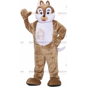 Tic or Tac Famous Cartoon Squirrel BIGGYMONKEY™ maskotdräkt -