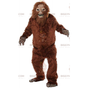 Bigfoot BIGGYMONKEY™ mascot costume, furry creature, furry