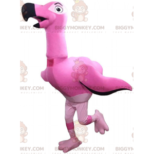 Giant Flamingo BIGGYMONKEY™ maskotkostume, Big Pink