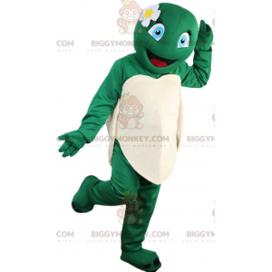 BIGGYMONKEY™ Maskottchenkostüm mit weiblicher und lächelnder