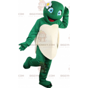 Costume de mascotte BIGGYMONKEY™ de tortue féminine et