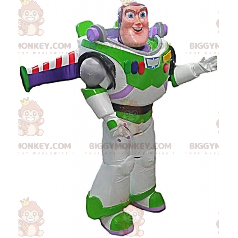 BIGGYMONKEY™ costume mascotte di Buzz Lightyear, famoso