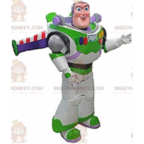 BIGGYMONKEY™ maskotdräkt av Buzz Lightyear, känd karaktär från Toy Story - Maskoter kända människor - BiggyMonkey.com