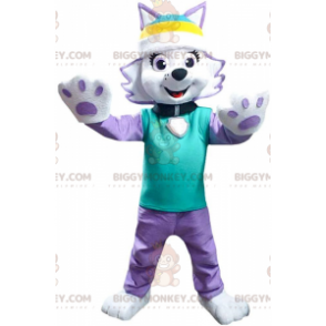 Traje de mascote BIGGYMONKEY™ do Everest, o famoso cachorro