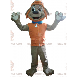 Costume de mascotte BIGGYMONKEY™ de Zuma, le chien marron dans