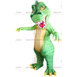 BIGGYMONKEY™ dinosaurie Allosaurus maskotdräkt
