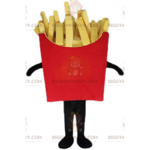 Στολή μασκότ Giant Fries Cone BIGGYMONKEY™, Στολή για πατάτες -