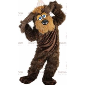 Disfraz de mascota BIGGYMONKEY™ de perro marrón y beige