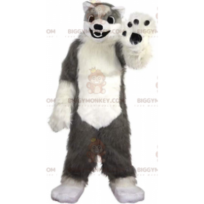 BIGGYMONKEY™ Maskottchenkostüm aus weichem und pelzigem