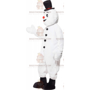 Traje de mascote de boneco de neve branco BIGGYMONKEY™ com