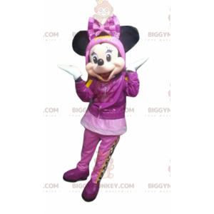 Minnie Mouse BIGGYMONKEY™ maskotkostume i vinterdragt, Disney