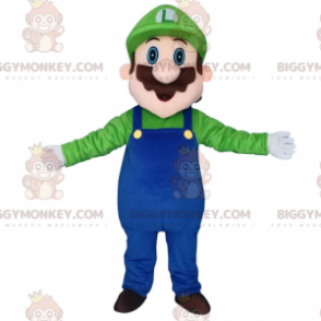BIGGYMONKEY™ maskotkostume af Luigi, Marios berømte blikkenslagerven fra Nintendo - Masker berømte mennesker - BiggyMonkey.com