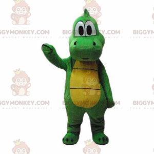 BIGGYMONKEY™ mascot costume of Yoshi, the famous dragon from