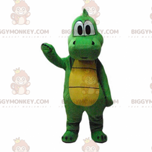 Costume de mascotte BIGGYMONKEY™ de Yoshi, le dragon du jeu