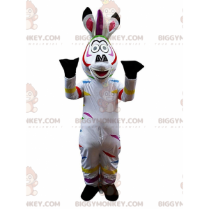 BIGGYMONKEY™ Mascot Costume of Marty the Famous Cartoon Zebra –
