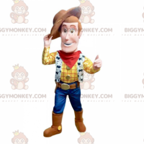 BIGGYMONKEY™ maskotdräkt av Woody, den berömda sheriffen från den tecknade "Toy Story" - BiggyMonkey.com