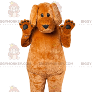 Στολή μασκότ BIGGYMONKEY™ Loving Brown Dog with Floppy Ears -