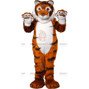Giant Tiger BIGGYMONKEY™ maskotdräkt. tigerdräkt - Tiger maskot - BIGGYMONKEY_011561 - BiggyMonkey.com