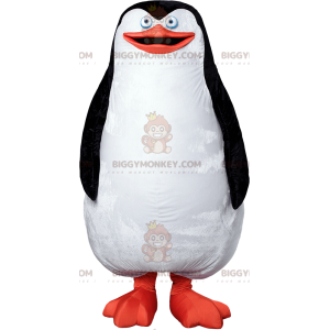 Penguin BIGGYMONKEY™ maskotdräkt, vacker svart och vit