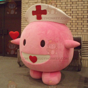 Chansey Berühmtes Pokemon Pink BIGGYMONKEY™ Maskottchenkostüm –