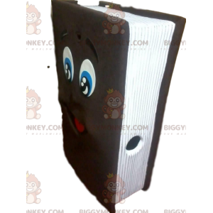 Giant Brown Book BIGGYMONKEY™ maskottiasu. jättiläinen