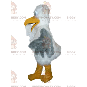 Λευκή και γκρι Στολή μασκότ Majestic Albatross BIGGYMONKEY™ - Μασκότ πουλιών - BIGGYMONKEY_011578 - BiggyMonkey.com
