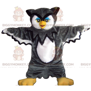 Kostým maskota Úžasné černobílé sovy BIGGYMONKEY™ –