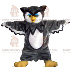 Amazing Black & White Owls BIGGYMONKEY™ Mascot Costume –