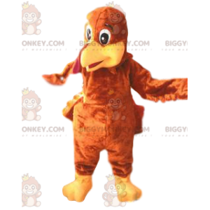 Costume de mascotte BIGGYMONKEY™ de dindon et son beau plumage