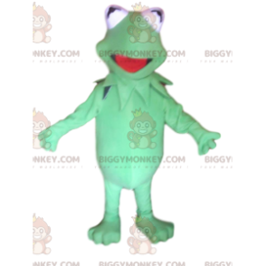 Super Cute and Comical Green Frog BIGGYMONKEY™ Mascot Costume -