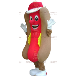 Σούπερ ορεκτικό κοστούμι μασκότ για Hot Dog BIGGYMONKEY™ -