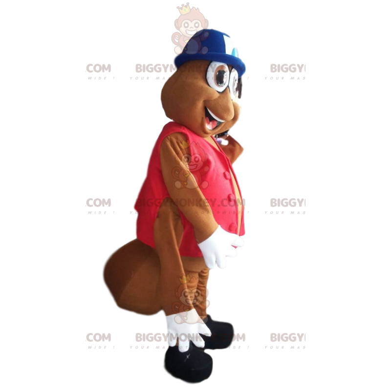 Fantasia de mascote de formiga marrom BIGGYMONKEY™ com bonito Fantasia de mascote de formiga marrom BIGGYMONKEY™ com bonito