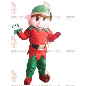 Costume de mascotte BIGGYMONKEY™ de lutin enfantin avec ses