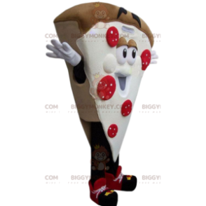 Crispy Tomato and Cream Pizza BIGGYMONKEY™ Mascot Costume -