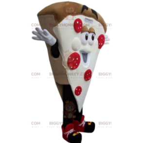 Crispy Tomato and Cream Pizza BIGGYMONKEY™ Mascot Costume –