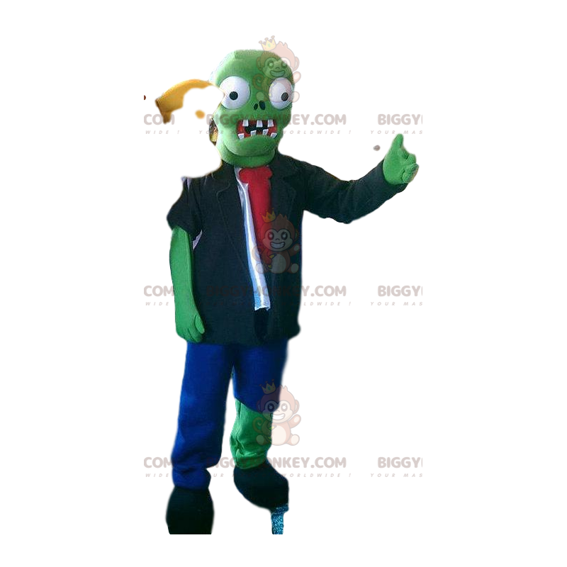 Kostým maskota BIGGYMONKEY™ monstrózního zeleného Frankensteina Kostým maskota BIGGYMONKEY™ monstrózního zeleného Frankensteina