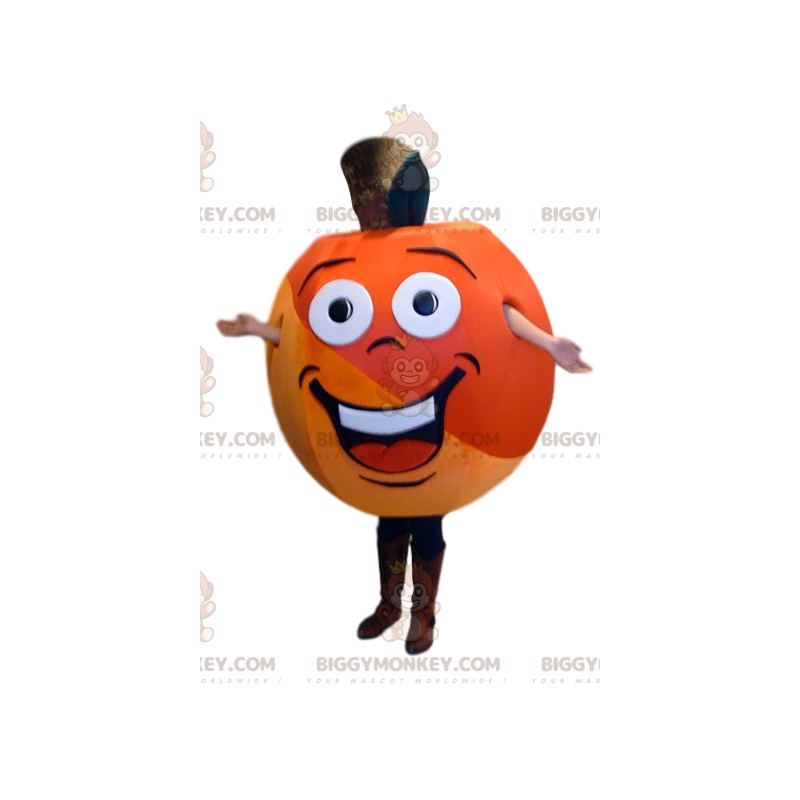 Costume de mascotte BIGGYMONKEY™ magnifique d'abricot très