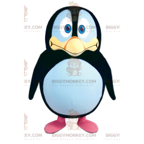 BIGGYMONKEY™ Costume da mascotte pinguino con grandi occhi