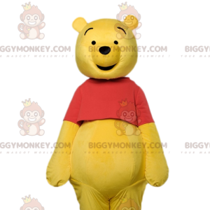 Στολή μασκότ και κόκκινο μπλουζάκι Winnie the Pooh BIGGYMONKEY™ - Μασκότ διάσημων χαρακτήρων - BiggyMonkey.com